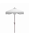 Safavieh Zimmerman 7.5' Square Umbrella In White