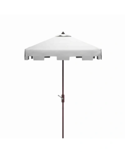 Safavieh Zimmerman 7.5' Square Umbrella In White
