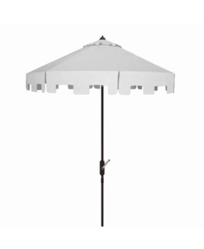 Safavieh Zimmerman 11' Market Umbrella In White