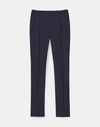 Lafayette 148 Plus-size Acclaimed Stretch Slim Pintuck City Pant In Blue