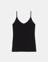 Lafayette 148 Mesh Jersey Camisole In Black