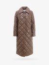 Stand Studio Stand Dorothea Faux Leather Coat In Brown