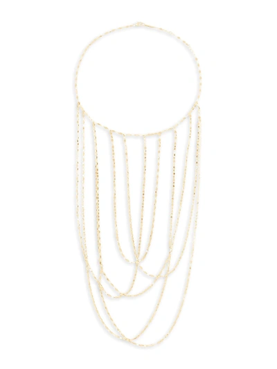 Lana Jewelry Blake 14k Yellow Gold Multi-chain Necklace