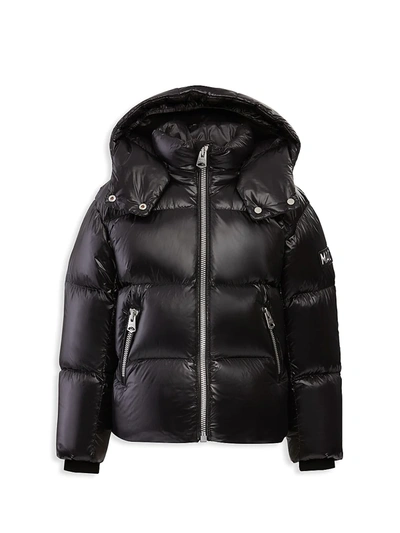 Mackage Kid's Jesse Down Puffer Jacket In Black
