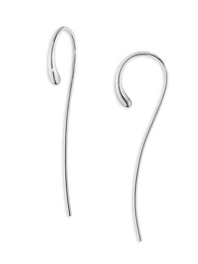 Georg Jensen Mercy Sterling Silver Linear Drop Earrings