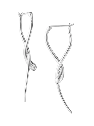 Georg Jensen Mercy Sterling Silver Drop Earrings