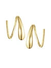 GEORG JENSEN WOMEN'S MERCY 18K GOLD WRAPAROUND EARRINGS,400014932976
