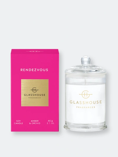 Glasshouse Fragrances Rendezvous 2.1oz Triple Scented Soy Candle