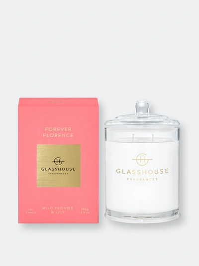 Glasshouse Fragrances Forever Florence 13.4oz Triple Scented Soy Candle
