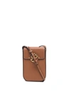 Tory Burch Miller Phone Crossbody Bag In Brown