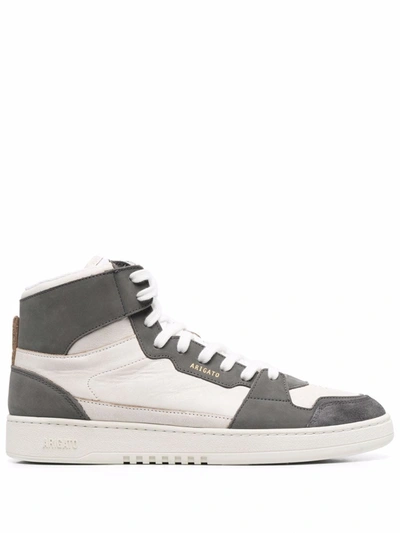 Axel Arigato Colour-block High-top Sneakers In White