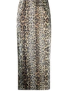 Rotate Birger Christensen Rotate Birgerchristensen Tasha Skirt In Neutrals