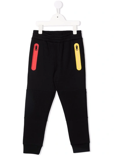 Stella Mccartney Kids' Little Boy's & Boy's Contrast Pockets Joggers In Black