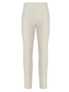 Vince Stitch-front Seam Leggings In White