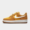 Nike Air Force 1 '07 Se "first Use" Sneakers In Gold Suede/sail/university Gold