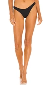 L*space Lspace Rocky Classic Bikini Bottoms In Black & Cream