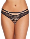 Dita Von Teese Madame X Cage Bikini In Animal Print
