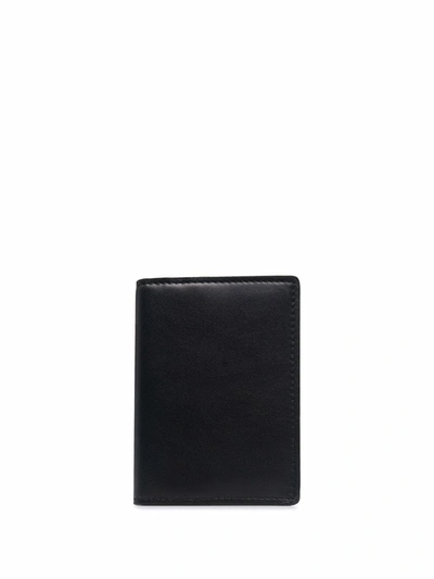 Common Projects Logo-stamp Breast Wallet In Black