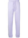 Helmut Lang Purple 3d Jogger Lounge Pants In Violett