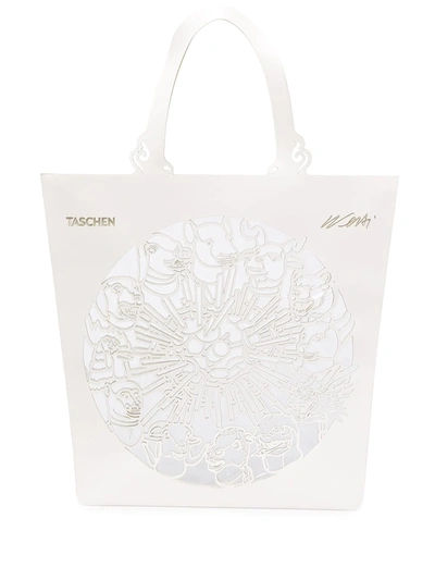 Taschen Ai Weiwei. The China Bag ‘cats And Dogs' In White