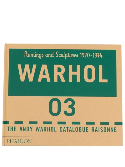 Phaidon Press The Andy Warhol Catalogue Raisonné Book In Brown