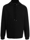 PACO RABANNE LOGO-PRINT COTTON HOODIE