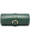Rapport Brompton Triple Watch Roll Case In Green