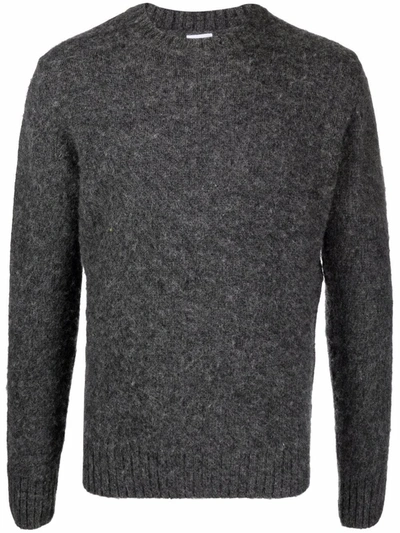 Aspesi Crew-neck Wool Jumper In Grau