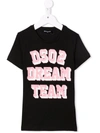 Dsquared2 Dream Team T-shirt In 黑色