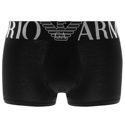 Armani Collezioni Emporio Armani Underwear Stretch Trunks Black
