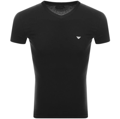 Armani Collezioni Emporio Armani Lounge Slim Fit T Shirt Black