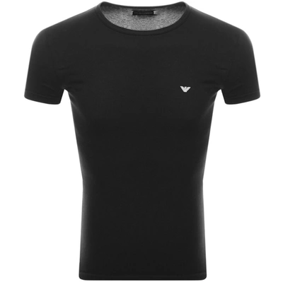 Armani Collezioni Emporio Armani Lounge Slim Fit T Shirt Black