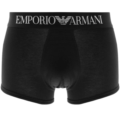 Armani Collezioni Emporio Armani Underwear Stretch Trunks Black