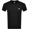 Pretty Green Mitchell Crew Neck T Shirt Black In Black