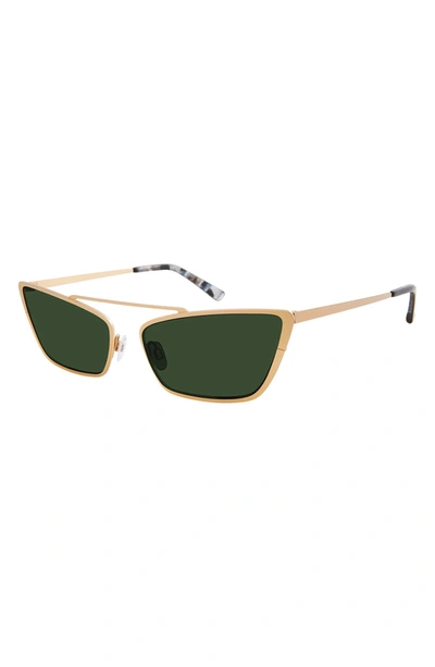 True Religion 55mm Cat Eye Sunglasses In Gold