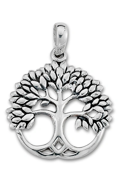 Samuel B. Silver Tree Of Life Pendant