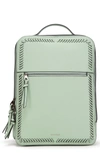 Calpak Kaya Faux Leather Laptop Backpack In Mint