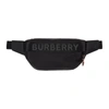 BURBERRY BLACK SONNY LOGO BUMBAG POUCH