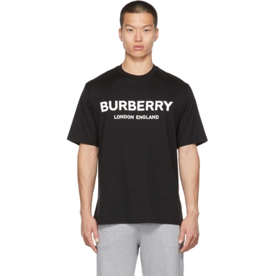 Burberry Letchford Short Sleeves Front Logo Tee In Multi-colored