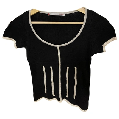 Pre-owned Laura Biagiotti Blouse In Black