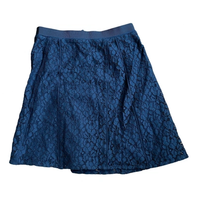 Pre-owned Marc By Marc Jacobs Mid-length Skirt In Blue