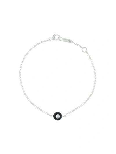 Ippolita Lollipop Solitaire Diamond Chain Bracelet In Silver