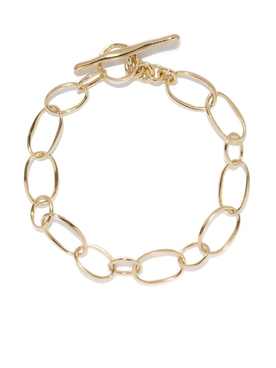 Ippolita 18kt Yellow Gold Classico Scultura Small Link Bracelet