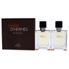 HERMES TERRE DHERMES BY HERMES FOR MEN - 2 PC GIFT SET 2 X 1.6OZ EDT SPRAY