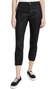 7 For All Mankind Slim Coated Denim Joggers