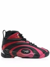 Reebok Shaqnosis   Mens Lace Up High Top Basketball Shoes In Schwarz