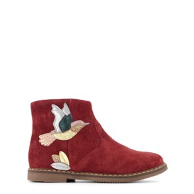 Pom D'api Babies'  Red City Colibri Ankle Boot