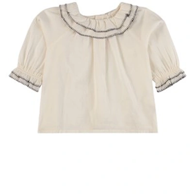 Bonpoint Babies'  White With Collar Blouse