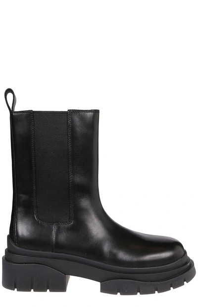 Ash Storm Ankle Boots In Black