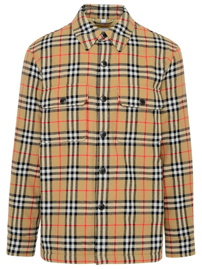 Burberry Vintage Checked Shirt Jacket In Multi